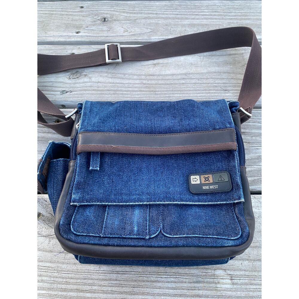 Vintage Y2K Nine West Denim Purse - Picture 2 of 6